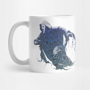 Scream VI  (Scream 6)  scary horror movie graphic design by ironpalette Mug